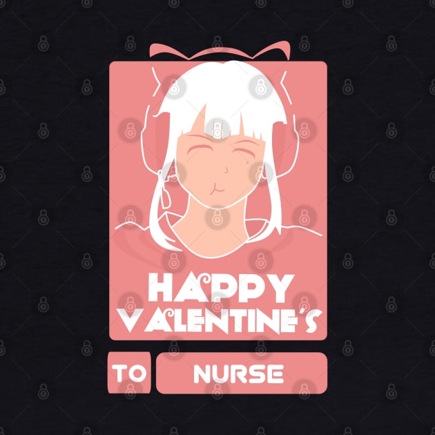 Girls in Happy Valentines Day to Nurse by AchioSHan